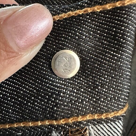 Vintage 90s 501 XX Levis Shrink To Fit Deadstock Raw Jeans 40x34 NWT Made in USA - Picture 14 of 14